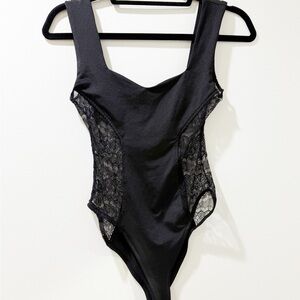 Zara Black Lace Bodysuit
